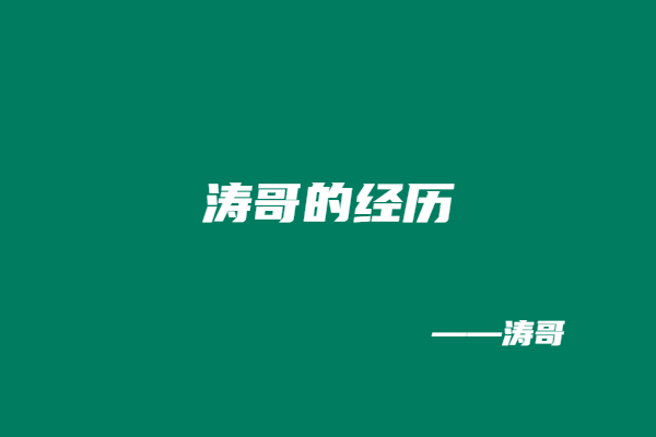 图片[4]-涛哥：为什么一定要做符合这种逻辑的项目？学完直拍大腿-涛哥