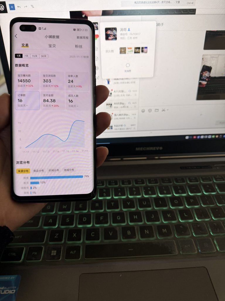 图片[9]-截流双渠道玩法实战第4天：昨天总结产出利润2391，投流867，利润1527，这个投产比怎么样？-涛哥