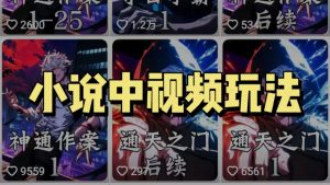 新手零门槛!AI 一键搞原创小说中视频,可批量生成, 结合工具可以多账号矩阵去搞-涛哥