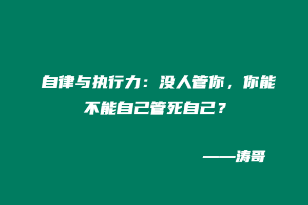 图片[3]-如何正确看待 “超级个体 / 一人公司”：这 4 类人，真的不适合单干！-涛哥