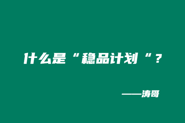 图片[3]-解读“稳品计划”：不止是一个陪跑营，更是一份长期成事的底气！-涛哥