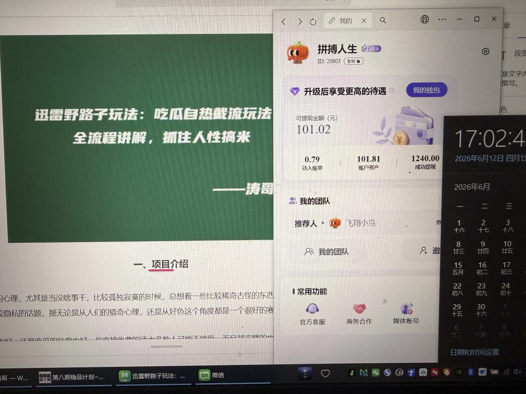 图片[3]-迅雷野路子玩法：吃瓜自热截流玩法，全流程讲解，抓住人性搞米-涛哥