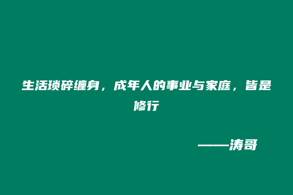图片[7]-沉淀低谷，静待花开：所有蛰伏，都是为了更好的迎接挑战！-涛哥